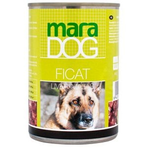 Hrana umeda pentru caini MARAVET, Adult, Ficat, 415 g