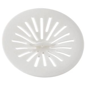 Filtru universal pentru par WIRQUIN Catchy 30724769, silicon, D 110mm, alb