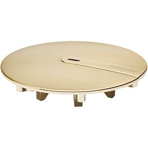 Capac pentru sifon WIRQUIN Slim+ 30724975, ABS, D 118mm, auriu