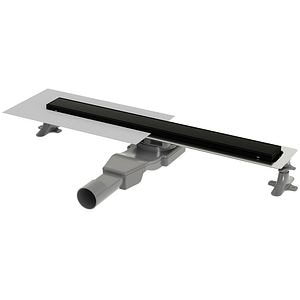 Rigola dus WIRQUIN Linear 30950224, 60 cm, inaltime reglabila, negru mat