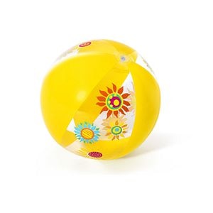 Minge de plaja gonflabila BESTWAY, 2 ani+, diametru 34 cm, floare colorata