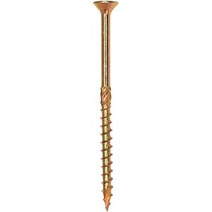 Surub lemn DOMAX, torx, otel, 6 x 140mm, 100 buc/cutie, galben