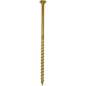 Surub lemn DOMAX, torx, otel, 8 x 160mm, 50 buc/cutie, galben