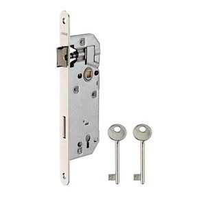 Broasca incastrabila Thirard, usa lemn, 43 x 90 mm, nichelata 