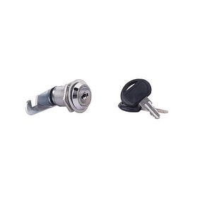 Butuc vestiar/cutie postala Thirard, 25 mm, nichel 2 chei