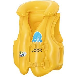 Vesta de inot gonflabila pentru copii BESTWAY, 51x46 cm, 3-6 ani, galben