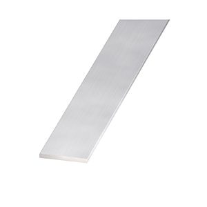 Bara plata, aluminiu eloxat, 30 x 2 mm, 1 m