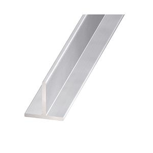Profil T eloxat, aluminiu, 15 x 15 mm, 1 m