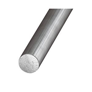 Bara plina rotunda, otel lacuit, 4mm, 1m