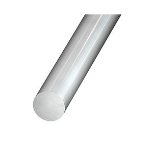Bara rotunda, aluminiu, 6 mm, 1m