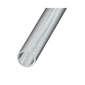 Teava rotunda aluminiu, brut, 6 x 1mm 1m