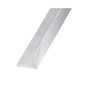Cornier aluminiu, 15 mm x 15 mm, 1.5 m