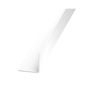Cornier PVC, 20 x 20 mm, 2 m, forma de L