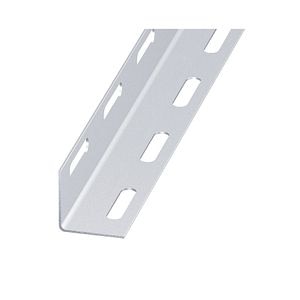 Cornier metal perforat, 25 mm x 25 mm, 1.2 mm