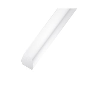 Teava rot PVC alb 12x12mm 2.50m