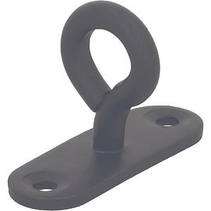 Placa cu ochi SUKI, otel, 45 x 155mm, negru