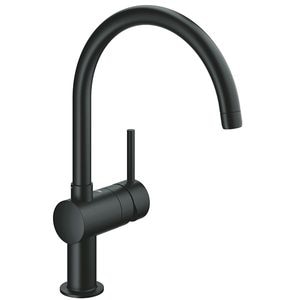 Baterie bucatarie GROHE Minta 32917KS0, metal, negru