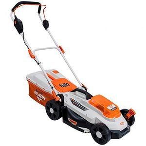 Masina de tuns iarba RURIS RXI3324E, fara acumulator, latime taiere 33 cm, cos 30L, portocaliu