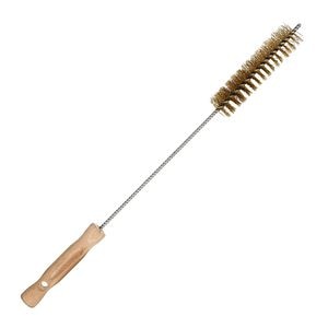 Perie curatare tevi si cosuri sobe, maner lemn, 60 cm, 4 cm