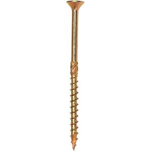 Surub lemn DOMAX, torx, otel, 6 x 160mm, 8 buc/cutie, galben