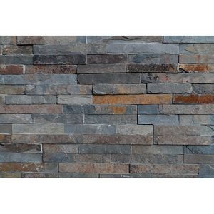 Piatra naturala MODULO, 40 x 10 cm, 0.54 mp, quartz, multicolor