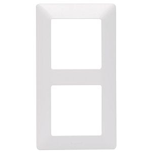 Rama dubla VALENA LIFE alb, LEGRAND