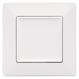 Intrerupator cap scara, 10 A, 220 V, alb Legrand Valena