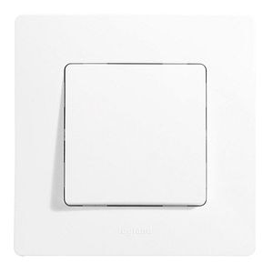 Intrerupator cap cruce, 10 A, 220 V, alb  Legrand Niloe