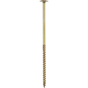 Surub lemn DOMAX, torx, otel, 6 x 160mm, 8 buc/cutie, galben