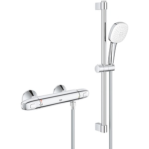 Baterie dus GROHE Grohtherm 1000 34825002, aparenta, termostat, alama, crom