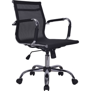 Scaun birou operational MYRIA 3502BK, plasa, negru