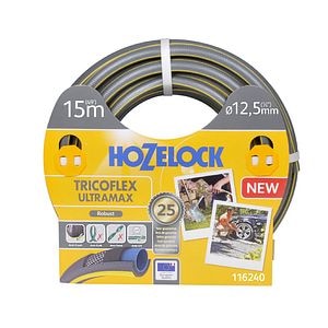 Furtun de gradina Hozelock, lungime 15 m, diametru 12,5 mm (racord 1/2)