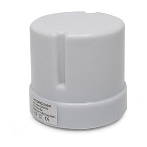 Senzor crepuscular 6000W 25A IP44, alb