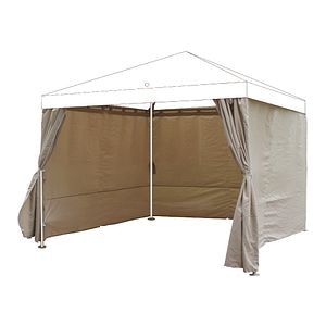 Pereti pavilion BLOOMA Preston Taupe, 3 m, crem