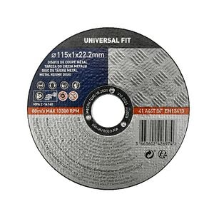 Disc taiere metal Universal Fit, 115 x 1 mm