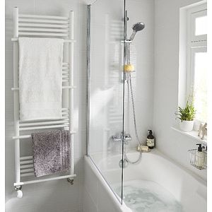 Radiator portprosop de baie, Otel, Alb, 50 x 150 cm • GoodHome Solna