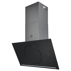 Hota unghiulara, negru, 151 W, A++, 900 x 1130 x 380 mm • GoodHome Bamia