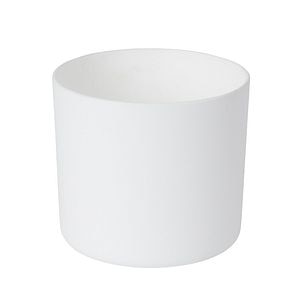 Ghiveci din plastic, alb, forma rotunda, 10 cm  GoodHome