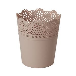 Ghiveci din plastic, roz, forma rotunda, 16 cm diametru  GoodHome