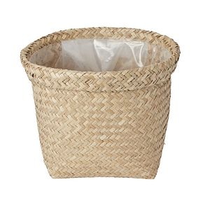 Ghiveci din iarba de mare, bej, forma rotunda, 26.5 cm diametru • GoodHome