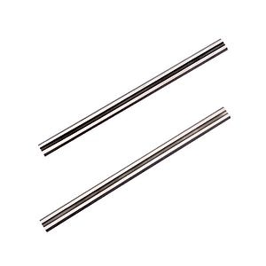 Set 2 lame rindea, lemn, 82 x 5 .5 x 1.25mm, carbura de tungsen • Universal fit