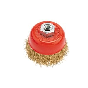 Perie cupa plizor, sarma, 75 mm, otel • Universal fit