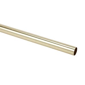 Galerie metal, 250 cm, diametru 19 mm, auriu  GoodHome Elasa