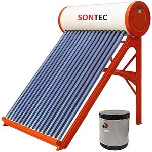 Panou solar nepresurizat, volum rezervor 122L, 15 tuburi  Sontec