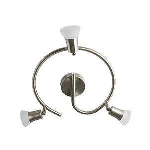 Spot cu LED integrat, argintiu, 3 x 3.4 W, 220 V, metal  • Colours Nabesna