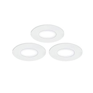 Set 3 spoturi LED Colours Ledin, 5.5W, IP65, alb