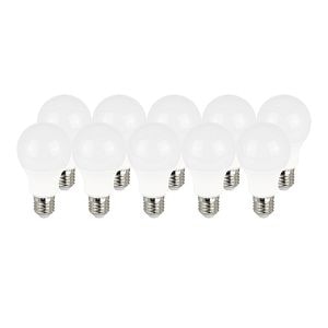 Set 10 becuri LED, E27, 25W, 2700K, plastic • Diall