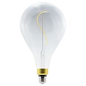 Bec LED, E27, 40W, 4000K, sticla clara, culoare rece • Diall