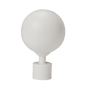 Capat sferic Ikaria alb mat