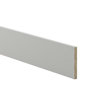 Plinta de bucatarie, PAL, aspect piatra gri mat, margine patrata, 2400mm x 16 mm x 150 mm  GoodHome Garcinia